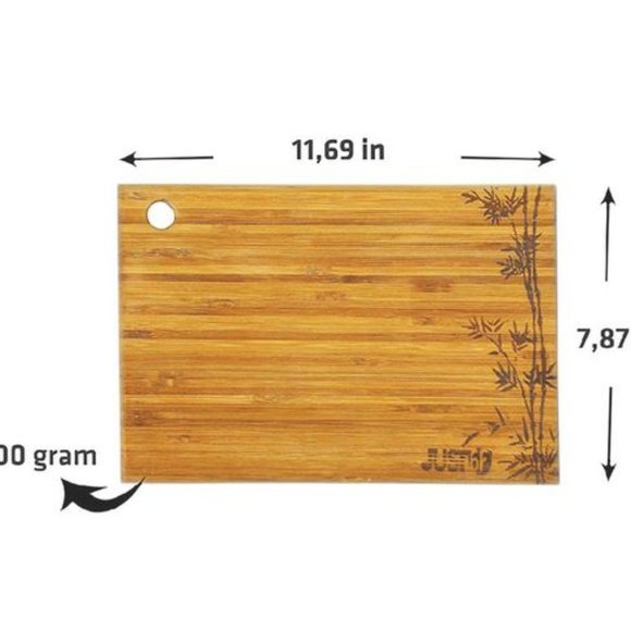 Bamboo Wood Cutting Board Compact Design - Picture 5 of 6